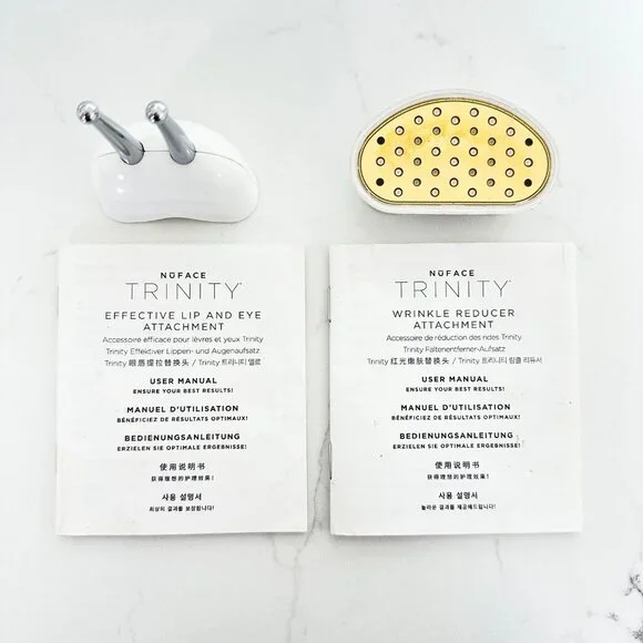 NuFace Trinity Toning Set - $180 Gently used & works! - Picture 4 of 12